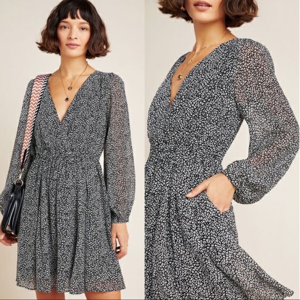 Maeve by Anthro Leopard Print ‘Carolyn’ Dress